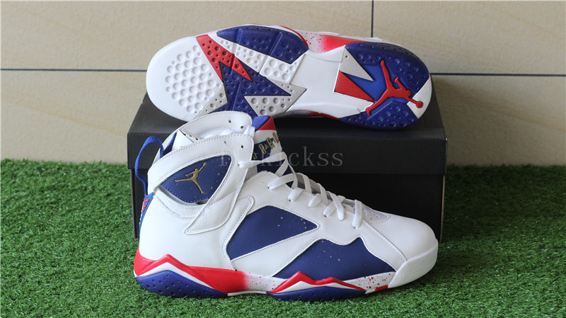 Authentic Air Jordan 7 Tinker Alternate Olympic